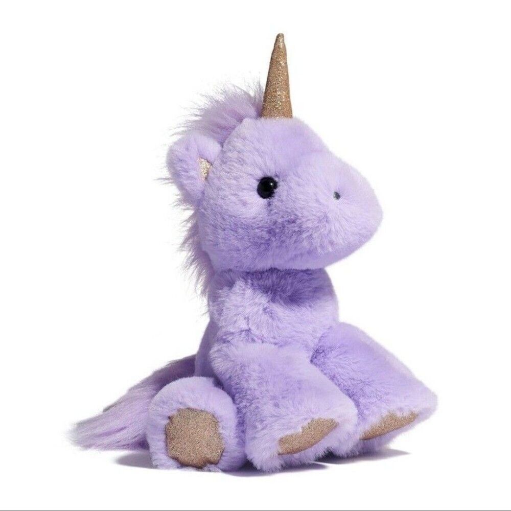 Fao Schwarz Sparklers Purple Lavender Baby Unicorn Stuffed Animal Plush …
